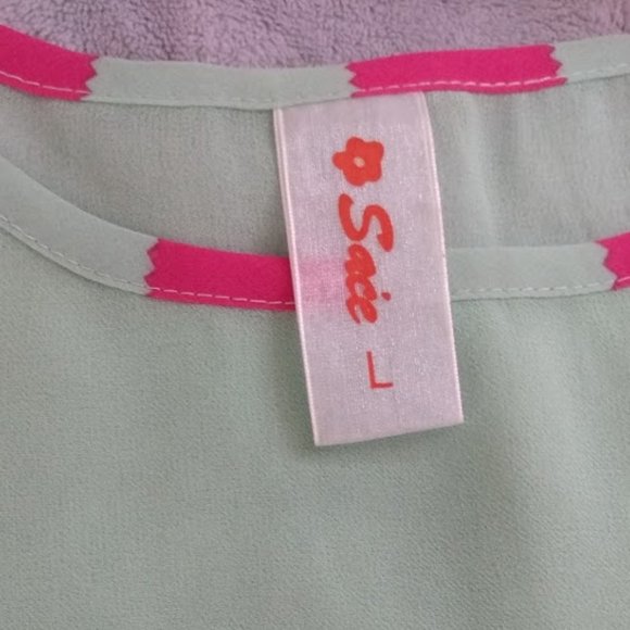 Sheer Sleeveless Top - Picture 6 of 6